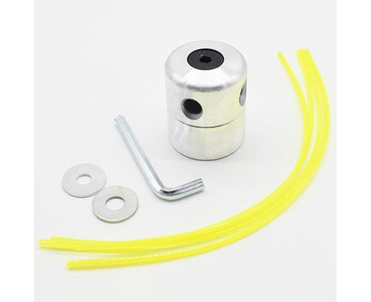 1 Set Grass Trimmer Head Cylindrical - Silver V1263-JX-970