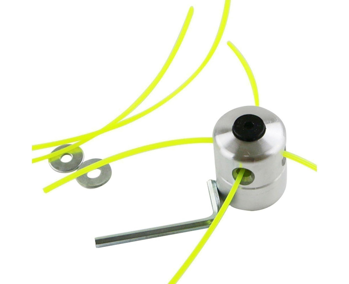 1 Set Grass Trimmer Head Cylindrical - Silver V1263-JX-970