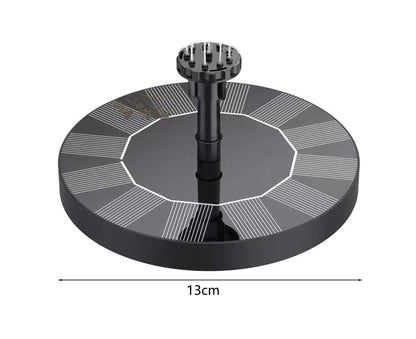 Water Fountain Solar Pump - Black V1263-JX-973