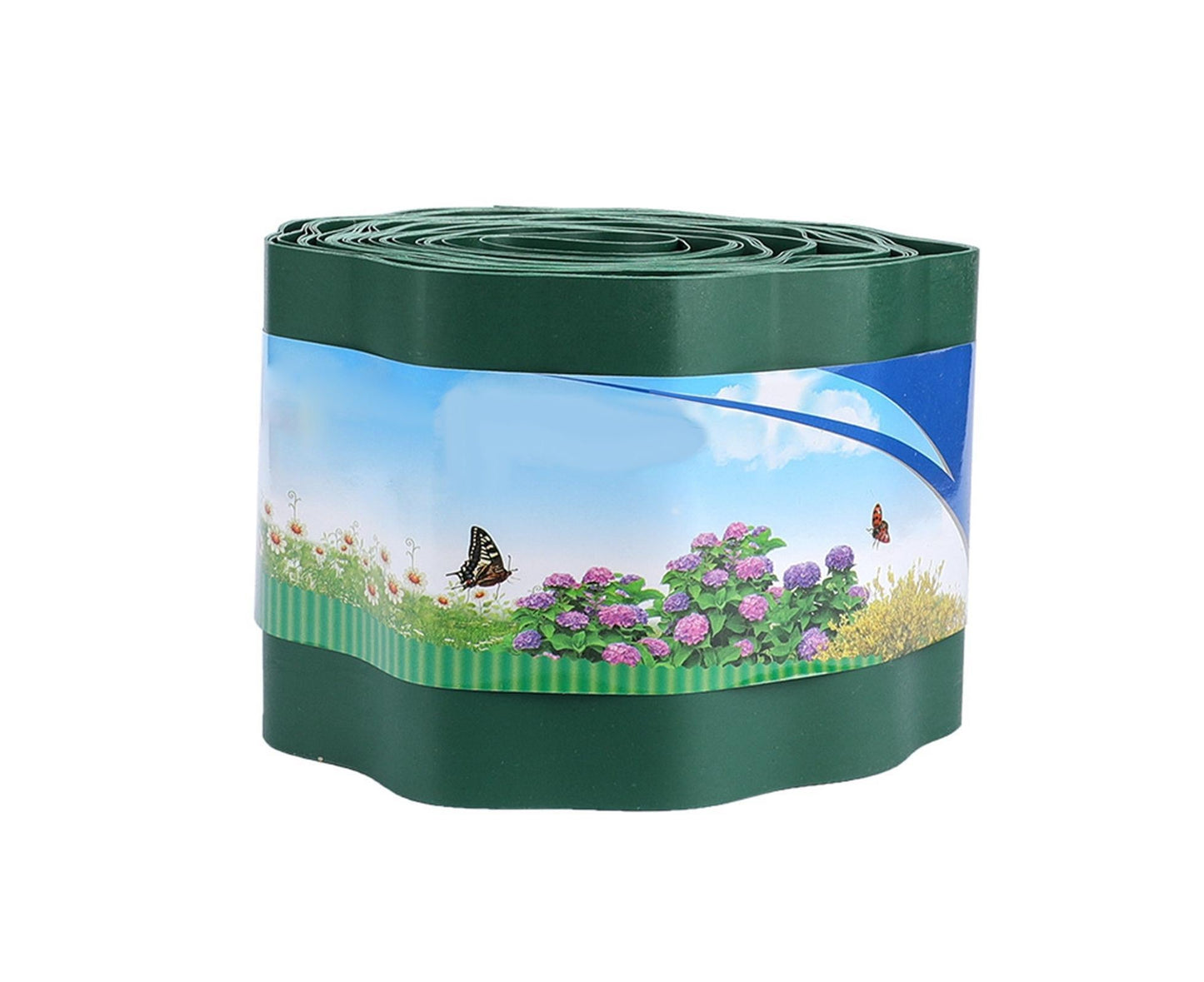 Garden Fence Wavy Design Edging Border - 10cm V1263-JX-974
