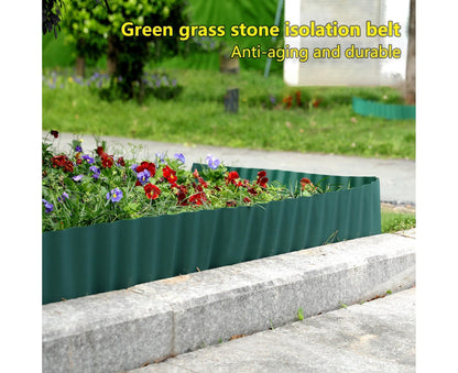Garden Fence Wavy Design Edging Border - 10cm V1263-JX-974