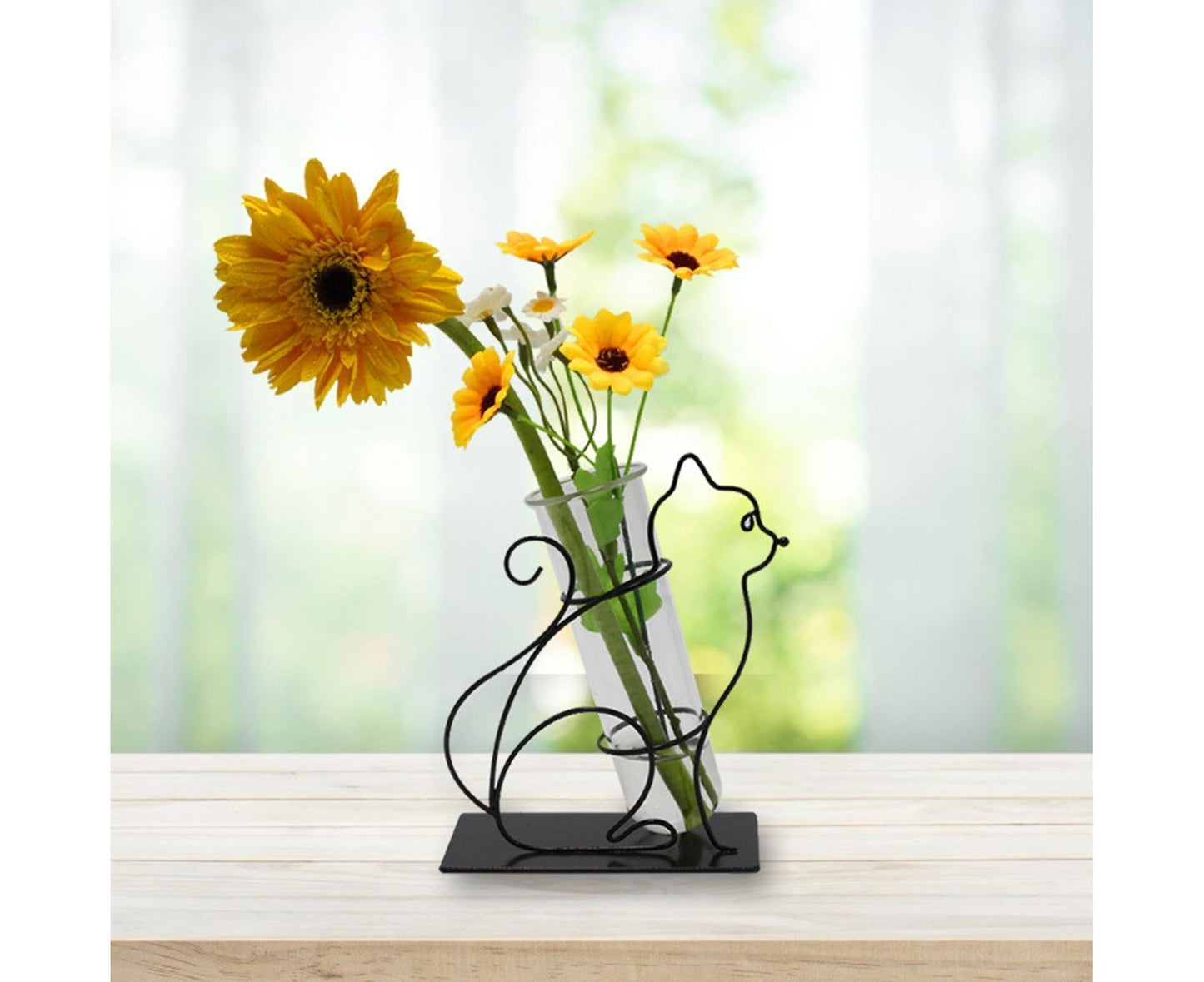 Creative Hydroponics Planter Vase with Holder - B V1263-JX-977