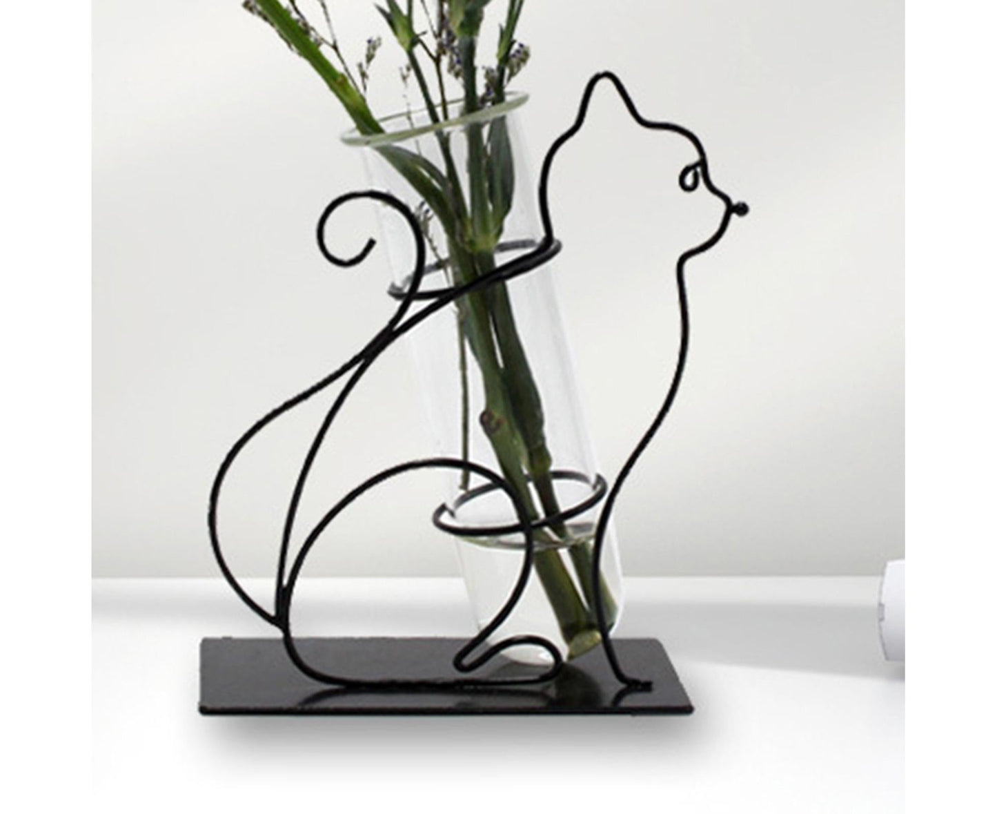 Creative Hydroponics Planter Vase with Holder - B V1263-JX-977