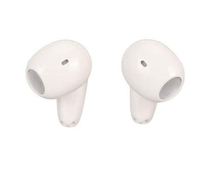 Bluetooth Translator Earbuds Noise Reduction 74 Languages 70 Accents Wireless with Digital Display White V1263-JX-98