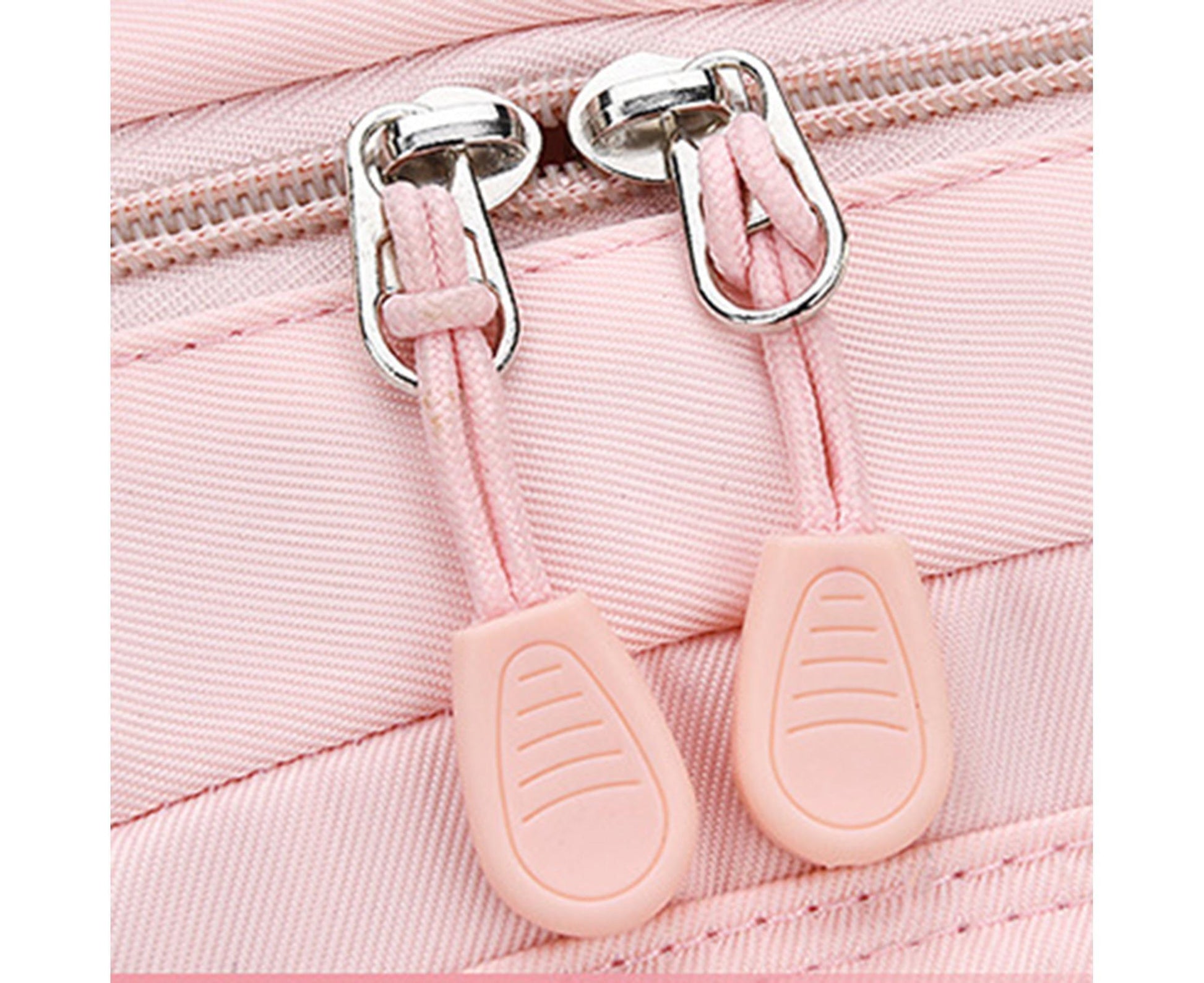 Students Backpack Cartoon Rabbit Waterproof Oxford Cloth Smooth Zipper Bookbag School Bag for Middle School V1263-JX-981