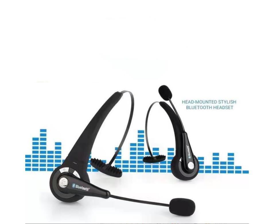 Comfort-Fit,Foldable Headset with Flexible Noise-Cancelling Microphone V1263-JX-984