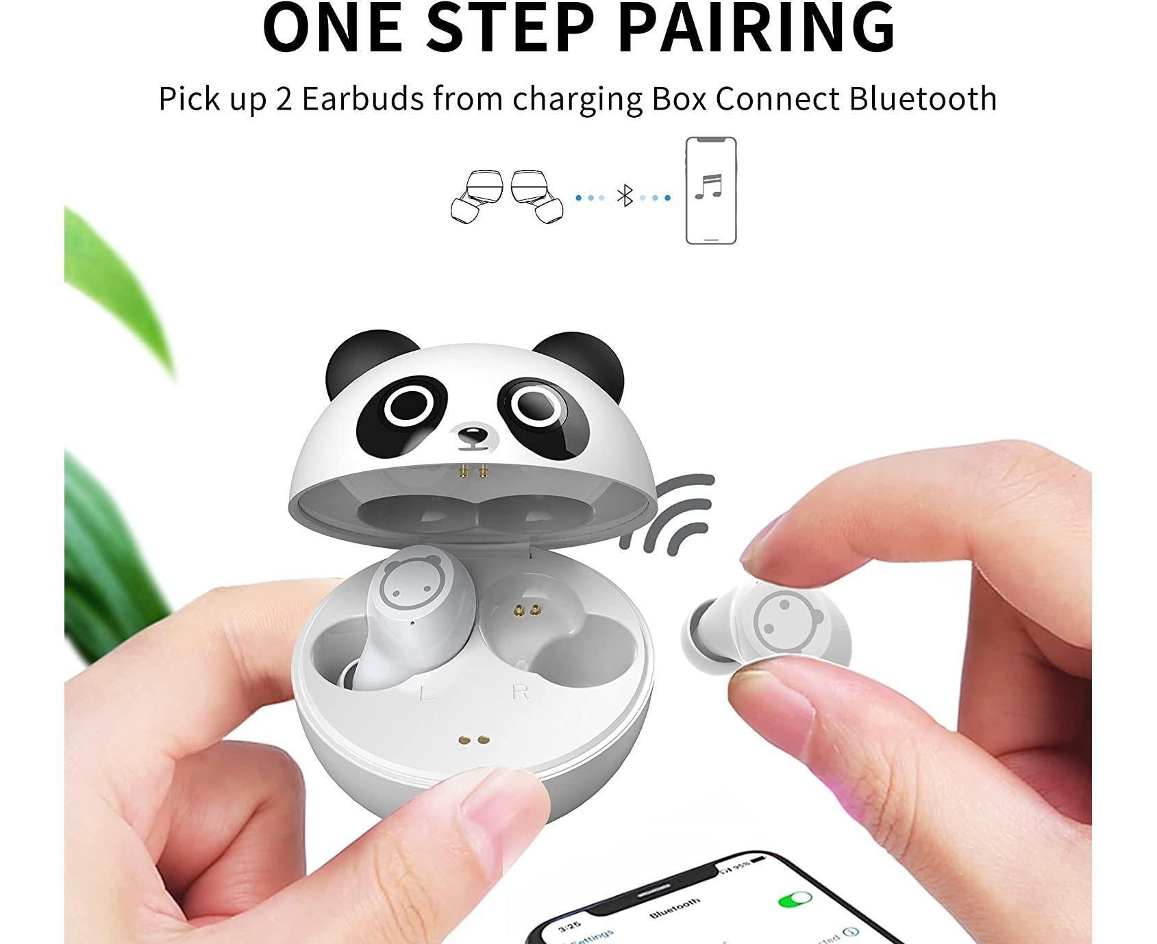 Bluetooth earbuds with charging box Compatible with iPhone and Android V1263-JX-987