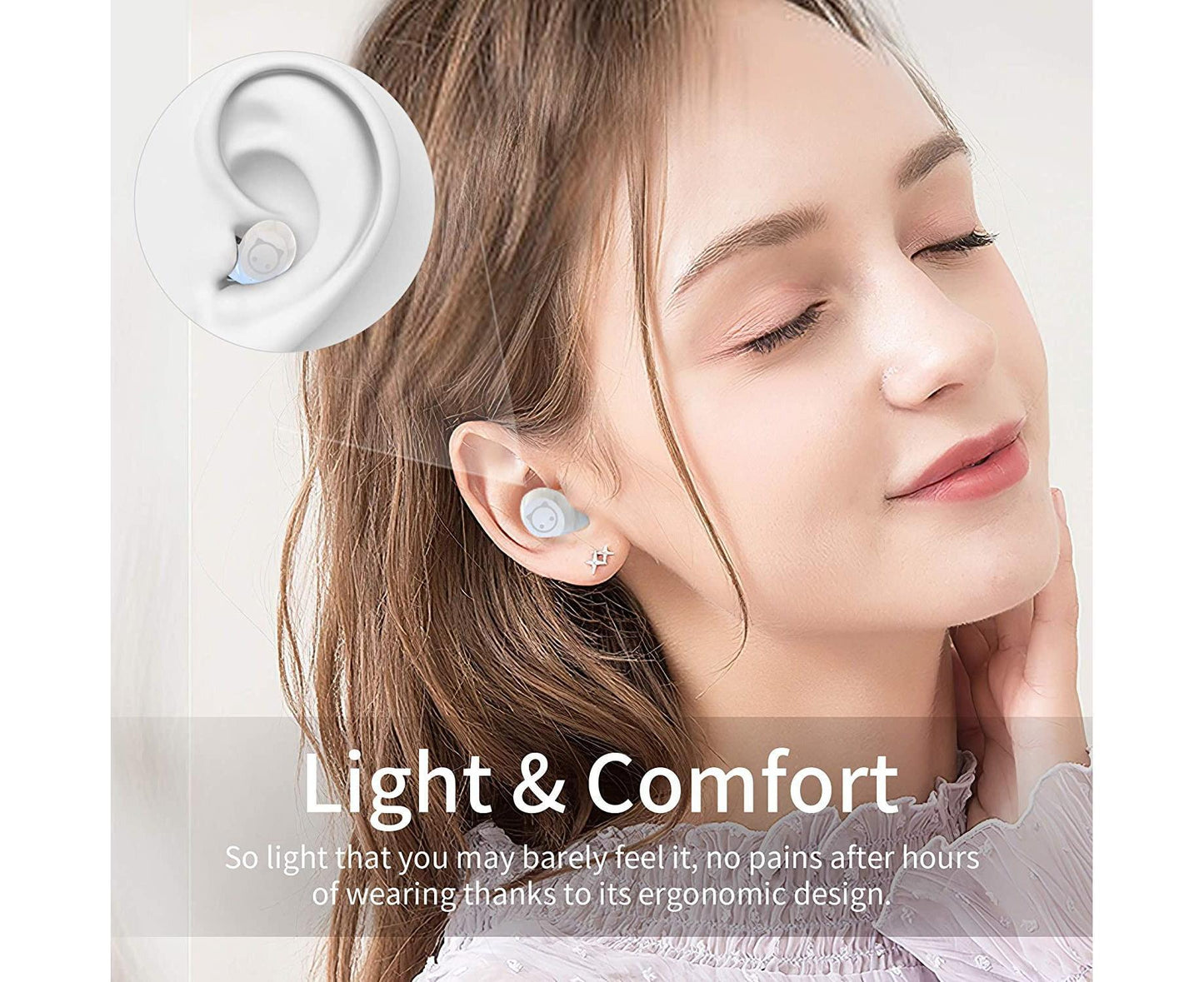 Bluetooth earbuds with charging box Compatible with iPhone and Android V1263-JX-987