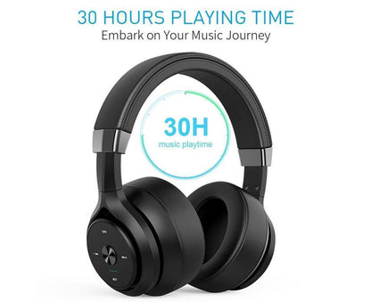 Active Noise Cancelling Bluetooth Headphones Over Ear with Microphone V1263-JX-991