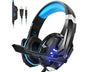 Gaming Headset - Noise Cancelling - Over Ear Headphones with Mic and LED Light V1263-JX-995
