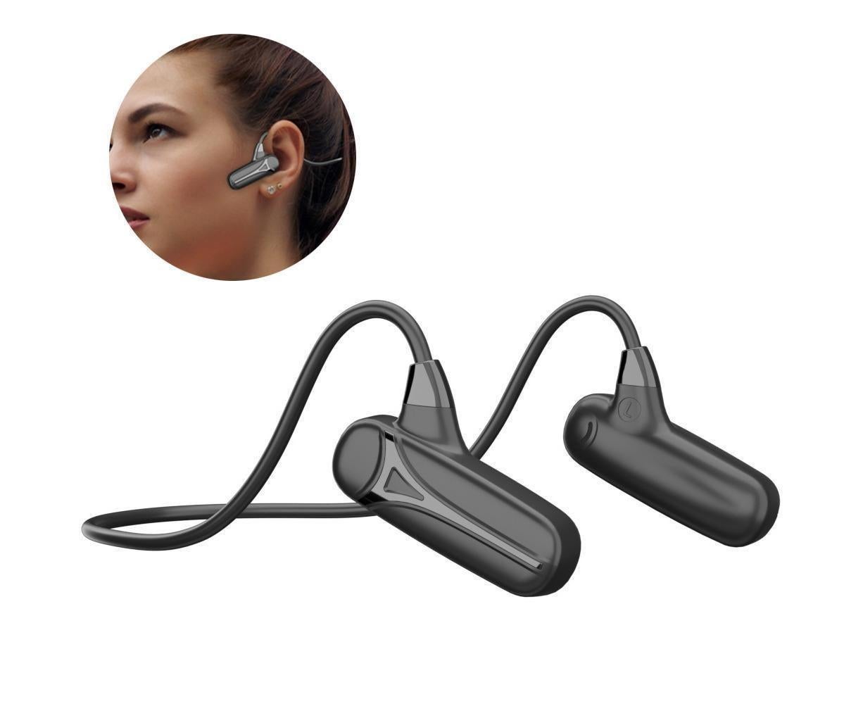 Bone Conduction Headphones - Open Ear - Waterproof Bluetooth 5.0 Headset with Mic V1263-JX-997