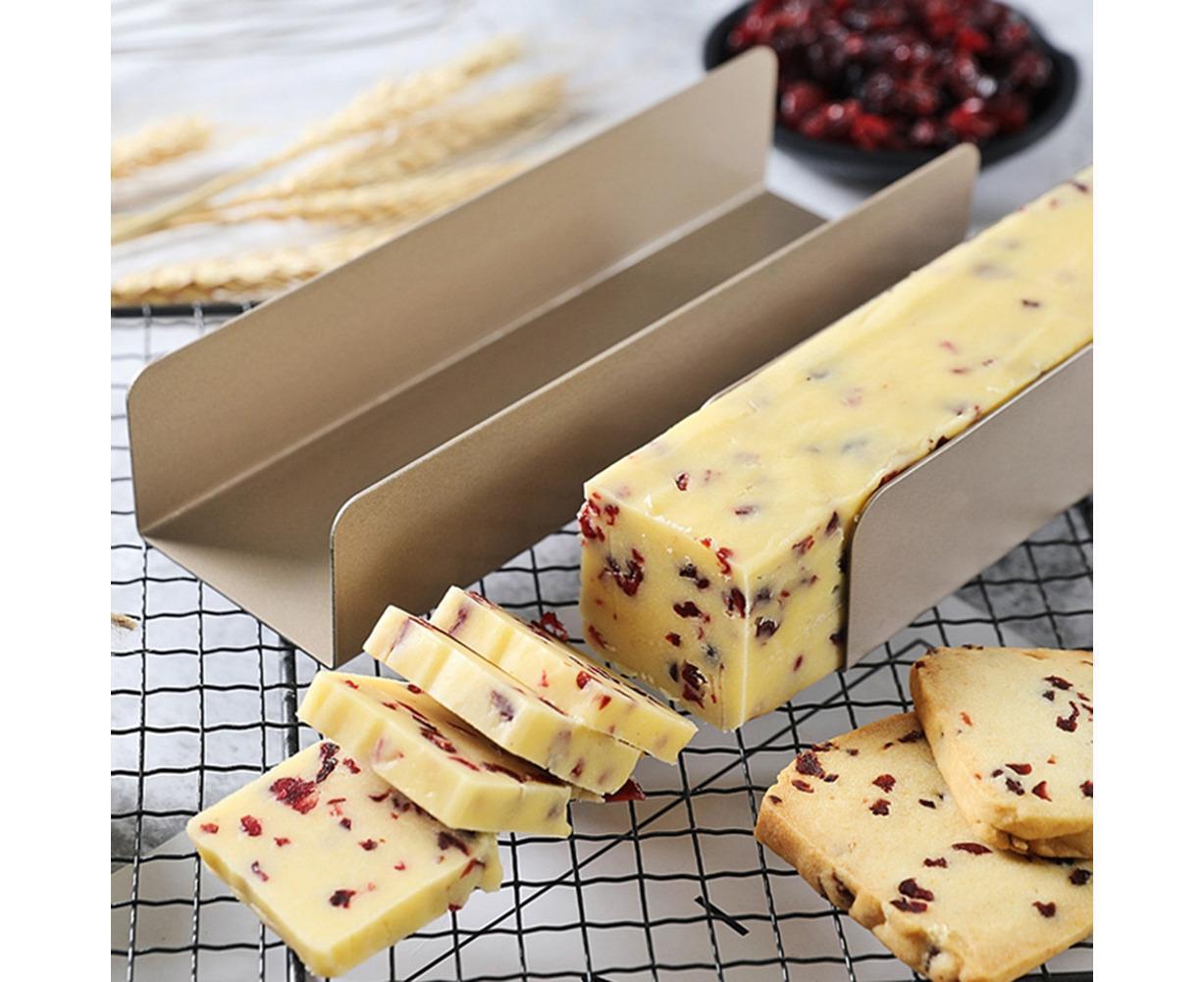 Non Stick Cake Mold Biscuit Bread Cookie Baguette Toast U Shape Baking Tool-Short V1263-JX-999