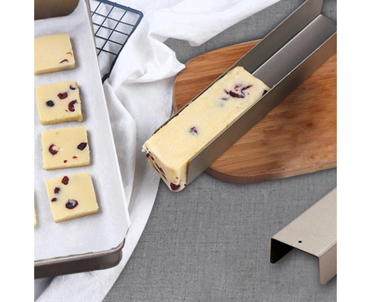 Non Stick Cake Mold Biscuit Bread Cookie Baguette Toast U Shape Baking Tool-Short V1263-JX-999