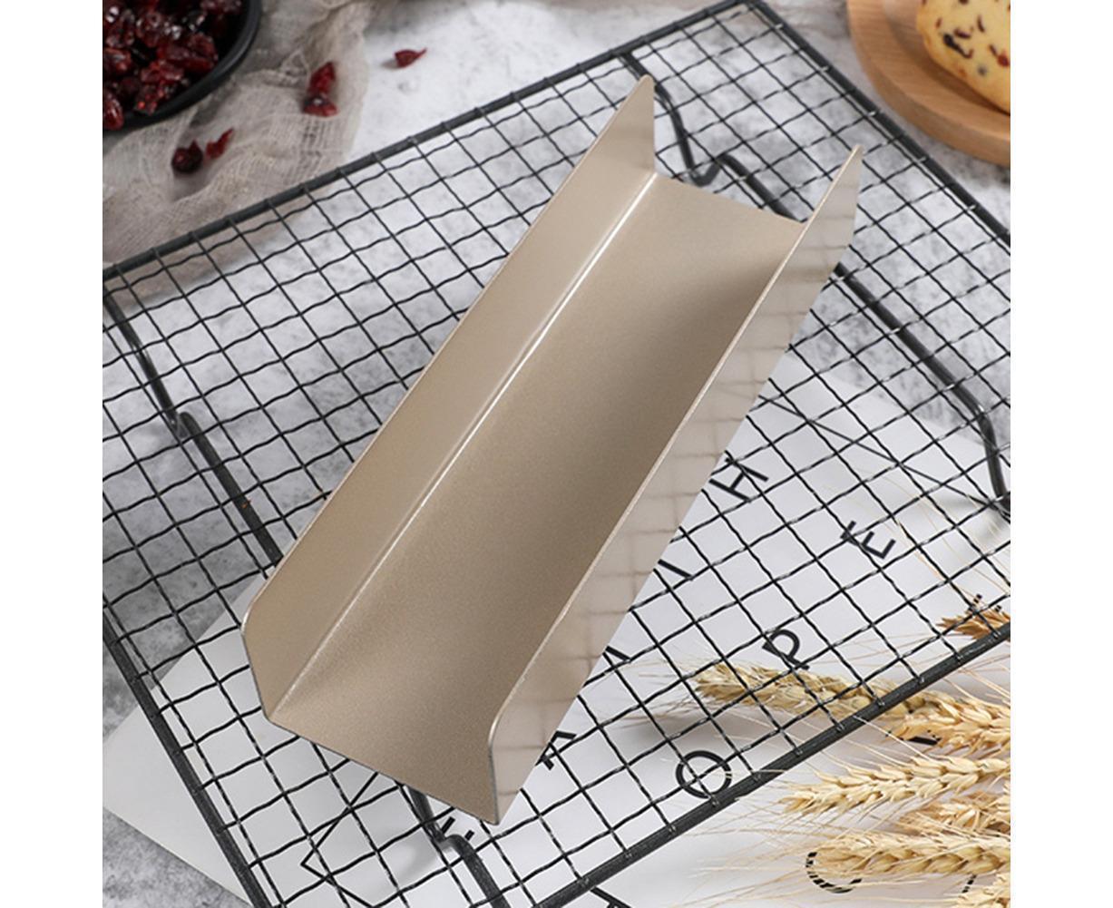 Non Stick Cake Mold Biscuit Bread Cookie Baguette Toast U Shape Baking Tool-Short V1263-JX-999