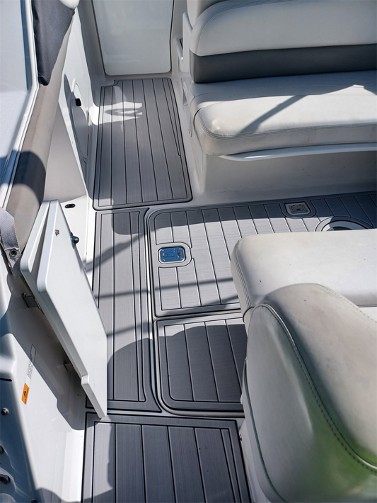 2004 Four Winns 248 Vista Swim Platform Cockpit Bow Pad Boat EVA Foam Faux Teak Deck Floor Mat SeaDek V1264-20230423-V090