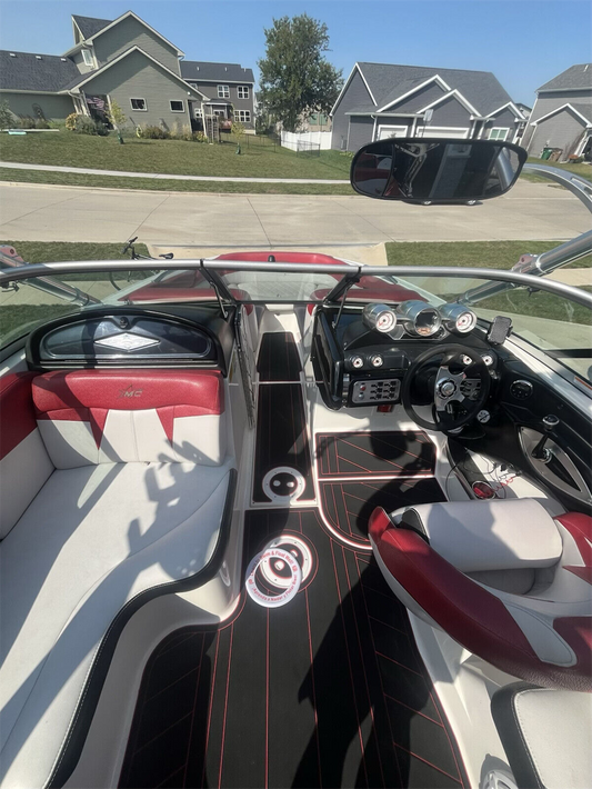 2004-2011 Mastercraft X Star Cockpit Pad Boat EVA Foam Faux Teak Deck Floor Mat SeaDek MarineMat Gatorstep V1264-20260420-V020