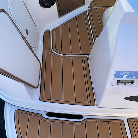 2005 Chaparral Signature 290 Swim Platform Cockpit Boat EVA Teak Floor Pad Mat SeaDek MarineMat Gatorstep V1264-20260420-V024
