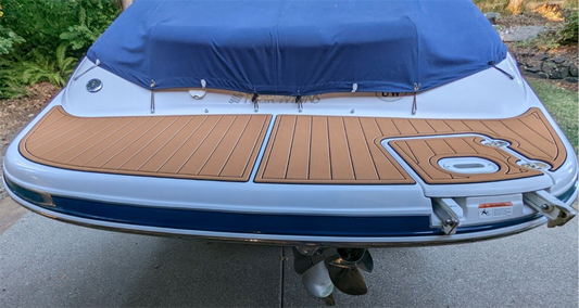 2005 Four Winns Horizon 230 Swim Platform Cockpit Boat EVA Foam Teak Floor Pad SeaDek MarineMat Gatorstep V1264-20260421-V037