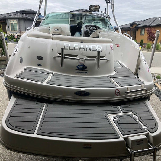 2005 Chaparral 230 SSI Swim Platform Step Boat EVA Foam Teak Deck Floor Pad Mat SeaDek MarineMat Gatorstep V1264-20260421-V041