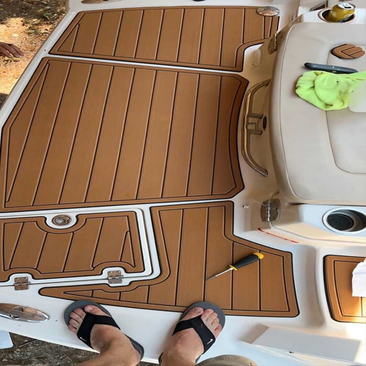 2008-2012 Chaparral 244 Sunesta Swim Platform Boat EVA Foam Teak Deck Floor Pad SeaDek MarineMat Gatorstep V1264-20260421-V042