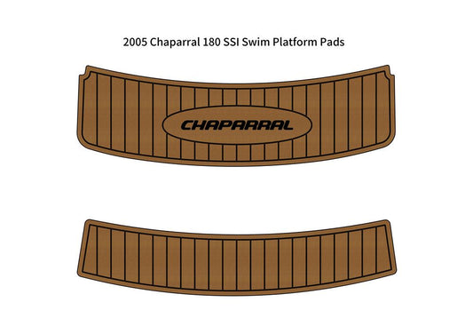 2005 Chaparral 180 SSI Swim Platform Step Boat EVA Foam Teak Deck Floor Pad Mat SeaDek MarineMat Gatorstep V1264-20260421-V049