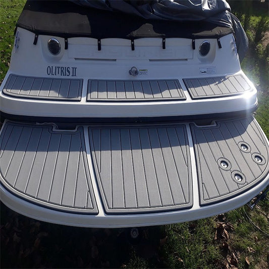 2014 Bayliner 185 Bowrider Swim Platform Boat EVA Foam Teak Deck Floor Pad Mat SeaDek MarineMat Gatorstep V1264-20260422-V061