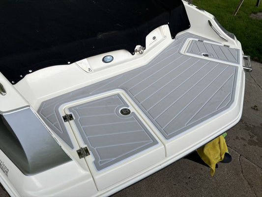 2006 Larson 228 LXI Swim Platform Step Pad Boat EVA Foam Teak Deck Floor Mat SeaDek MarineMat Gatorstep Style V1264-20260422-V065