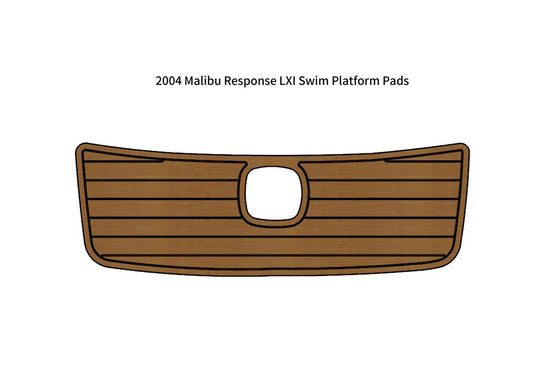 2004 Malibu Response LXI Swim Platform Boat EVA Faux Foam Teak Deck Floor Pad SeaDek MarineMat Gatorstep V1264-20260422-V068