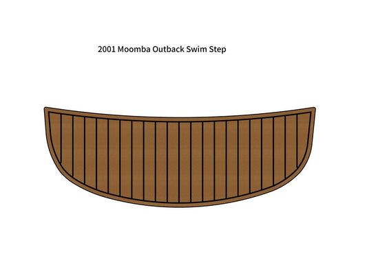 2001 Moomba Outback Swim Platform Step Pad Boat EVA Foam Teak Deck Flooring Mat SeaDek MarineMat Gatorstep V1264-20260423-V069