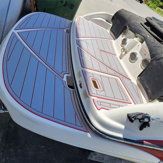 2009 Bayliner 205 BR Swim Platform Step Boat EVA Foam Teak Deck Floor Pad Mat SeaDek MarineMat Gatorstep V1264-20260423-V077