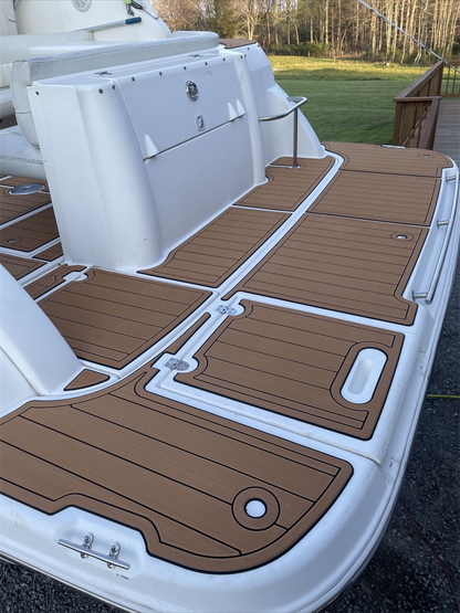 2000 Cruiser Yachts 3075 Express Swim Platform Cockpit Pad Boat EVA Teak Floor SeaDek MarineMat Gatorstep V1264-20260423-V089