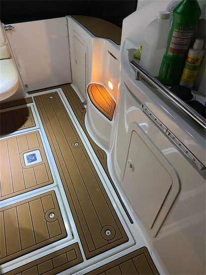 2000 Cruiser Yachts 3075 Express Swim Platform Cockpit Pad Boat EVA Teak Floor SeaDek MarineMat Gatorstep V1264-20260423-V089