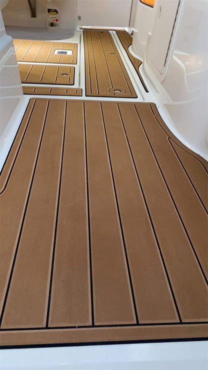 2000 Cruiser Yachts 3075 Express Swim Platform Cockpit Pad Boat EVA Teak Floor SeaDek MarineMat Gatorstep V1264-20260423-V089