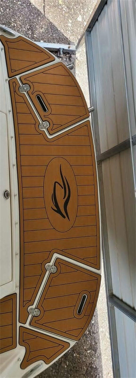 2009 Rinker 246 Swim Platform Step Pad Boat EVA Foam Faux Teak Deck Floor Mat SeaDek MarineMat Gatorstep V1264-20260427-V105