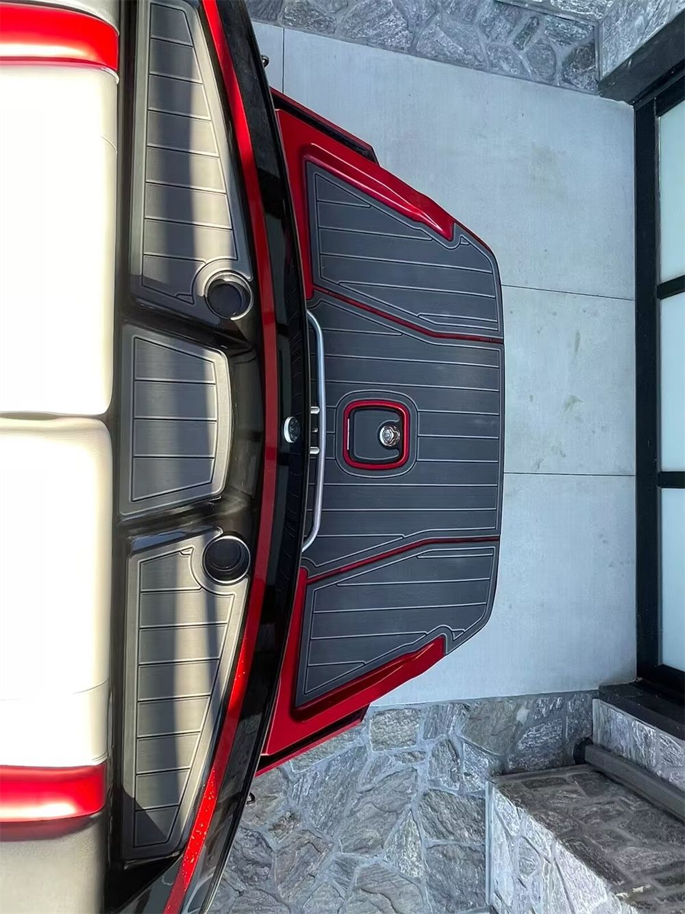 2015-2017 AXIS A22 Swim Platform Cockpit Pad Boat EVA Foam Teak Deck Floor Mat SeaDek MarineMat Style Self V1264-20260427-V112
