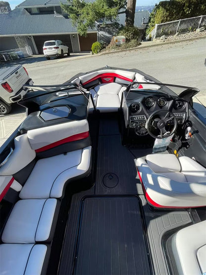 2015-2017 AXIS A22 Swim Platform Cockpit Pad Boat EVA Foam Teak Deck Floor Mat SeaDek MarineMat Style Self V1264-20260427-V112