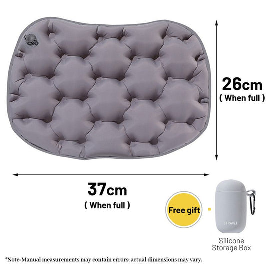 Portable Outdoor Inflatable Seat Cushion, Multi-Functional Inflatable Storage Box and Seat Cushion Combo, V1265-AU-009-HUI