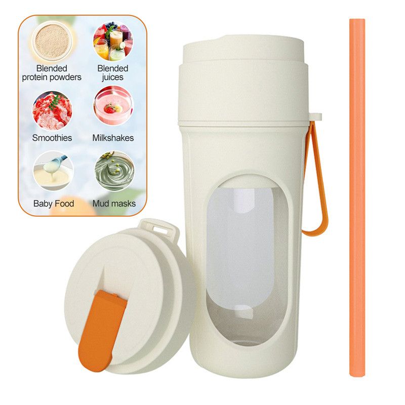 Portable Cordless Juicing Cup, Dual-Lid Design - 12-Blade Juicer, 1500mAh High Capacity, Compact V1265-AU-022-CHENG