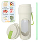 Portable Cordless Juicing Cup, Dual-Lid Design - 12-Blade Juicer, 1500mAh High Capacity, Compact V1265-AU-022-LV