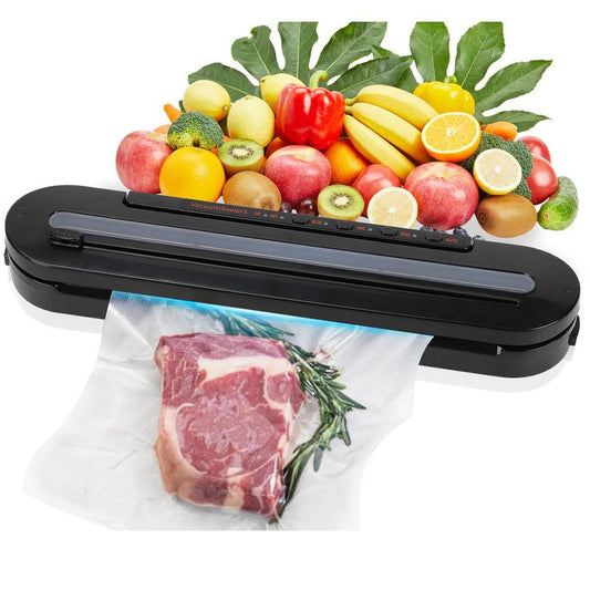 Home Vacuum Sealer, All-Purpose Automatic Food Preservation Machine for Dry and Wet Items, 30cm Extended V1265-AU-023-HEI