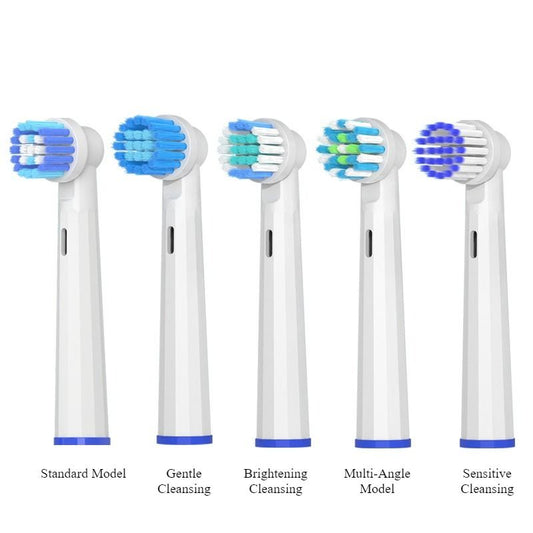 Compatible with replacement brush heads for multiple models of rotary electric toothbrushes. Choose from 5 V1265-AU-037-5