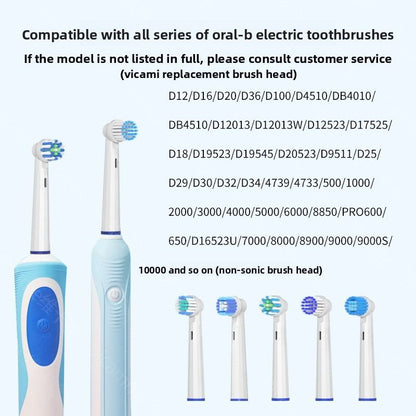 Compatible with replacement brush heads for multiple models of rotary electric toothbrushes. Choose from 5 V1265-AU-037-5