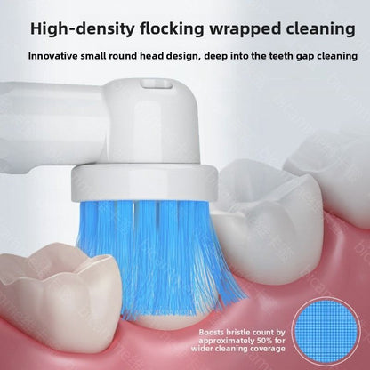 Compatible with replacement brush heads for multiple models of rotary electric toothbrushes. Choose from 5 V1265-AU-037-5