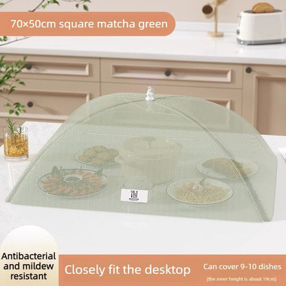 Foldable Mosquito-Proof Food Cover, Household Fly Screen, Fine-Mesh Breathable Dining Table Cover - Square V1265-AU-040-FANG