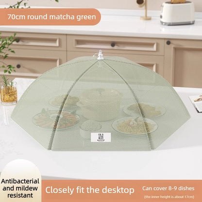 Foldable Mosquito-Proof Food Cover, Household Fly Screen, Fine-Mesh Breathable Dining Table Cover - Round V1265-AU-040-YUAN
