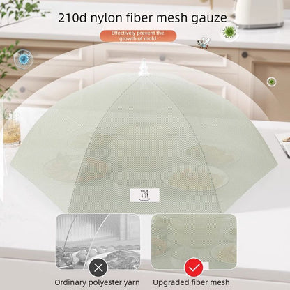 Foldable Mosquito-Proof Food Cover, Household Fly Screen, Fine-Mesh Breathable Dining Table Cover - Round V1265-AU-040-YUAN