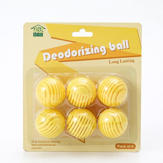 Shoe Deodorizing Balls - Odor-Eliminating and Antibacterial Aromatherapy Balls for Wardrobes and Shoe V1265-AU-046-HUANG