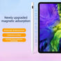 Magnetic iPad Capacitive Stylus, Compatible with Apple Tablets, Replaceable Tip Drawing and Handwriting V1265-AU-050-ZD04