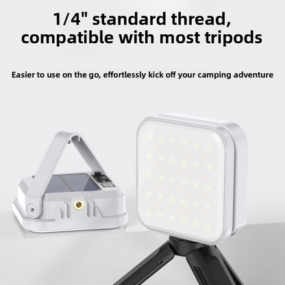 Solar Camping Light, 3-Level Color Temperature Adjustment, Waterproof Long-Lasting Outdoor Emergency Mood V1265-AU-058-BAI