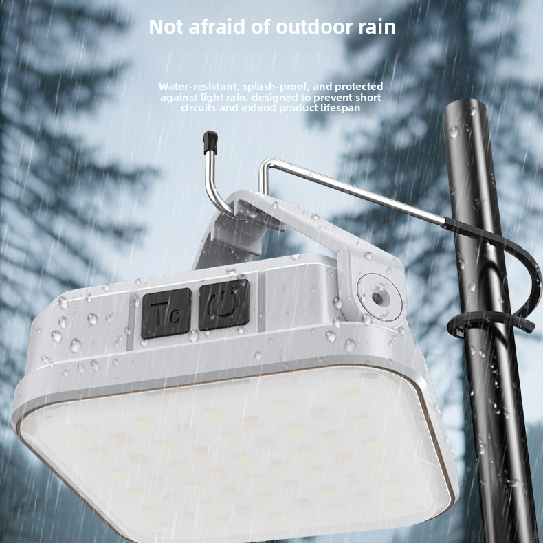 Solar Camping Light, 3-Level Color Temperature Adjustment, Waterproof Long-Lasting Outdoor Emergency Mood V1265-AU-058-BAI